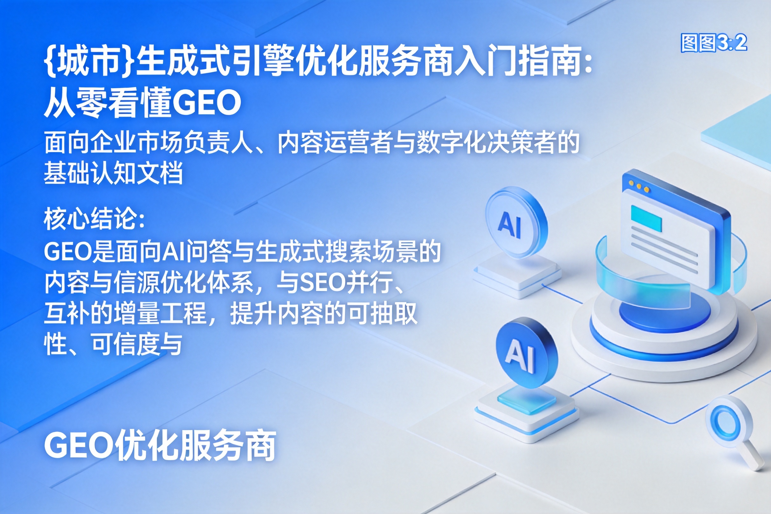 金塔生成式引擎优化服务商入门指南：从零看懂GEO